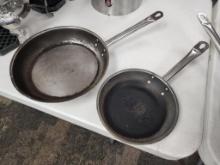 Pair of Induction Fry Pans, 11in, 8in