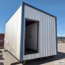 CREW FACILITY, BATHROOM UNIT, APPROX 10FT 2IN WIDE X 20FT LONG WITH 1FT 3IN SKID OVERHANG X 12FT 1IN