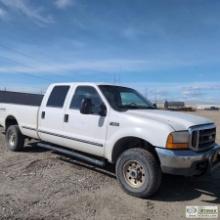 1999 FORD F-350 SUPERDUTY, 7.3L POWERSTROKE, 4X4, CREW CAB, LONG BED