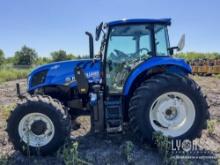 2023 NEW HOLLAND TS6.110 AGRICULTURAL TRACTOR SN:870M 4x4, powered by diesel engine, equipped with