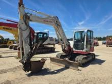 2016 TAKEUCHI TB290C HYDRAULIC EXCAVATOR SN:185102002 powered by diesel engine, equipped with Cab,