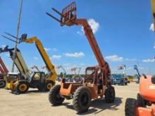 LULL 844C-42 TELESCOPIC FORKLIFT SN:2912 4x4, powered by diesel engine, equipped with OROPS, 8,000lb