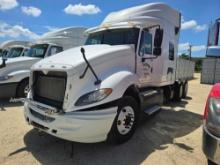 2010 INTERNATIONAL PROSTAR TRUCK TRACTOR VN:230333 powered by Max Force 13 diesel engine, equipped