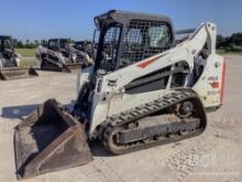2017 BOBCAT T590 RUBBER TRACKED SKID STEER SN:ALJU22550 powered by diesel engine, equipped with