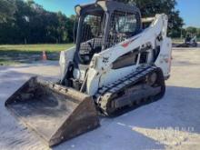 2017 BOBCAT T590 RUBBER TRACKED SKID STEER SN:ALJU22624 powered by diesel engine, equipped with