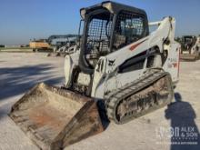 2017 BOBCAT T590 RUBBER TRACKED SKID STEER SN:ALJU24967 powered by diesel engine, equipped with