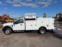 2017 FORD F550 SERVICE TRUCK VN:1FDUF5HY2HED12662 powered by diesel engine, equipped with automatic
