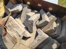 PALLET OF CULTURED STONE SUPPORT EQUIPMENT
