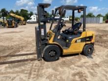 2019 CAT DP30N5 FORKLIFT SN:AT14G00806 powered by Cat diesel engine, equipped with OROPS, 6,000lb