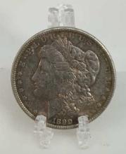 1890 US Morgan Silver Dollar P
