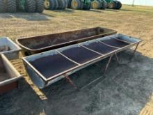 2 - 12' Water Troughs