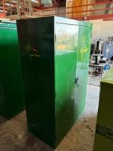 John Deere Parts 5 Shelf Part Cabinet