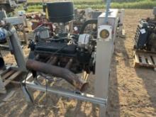 8 Cylinder Natural Gas Irrigation Engine - Chevrolet 350 *Needs Rebuild