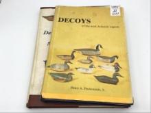 Lot of 2 Decoy Books Including Decoys