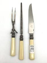 Winchester Marked 3 Piece Carving Set