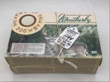 2 Full Boxes of Weatherby 300 WBY Mag