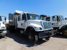 2005 International 7400 4X2 TMA Dump Truck, Energy Absorption System Inc. Truck Mounted Attenuator