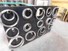 LOT: Assorted Gaging Rings for Stabilizers