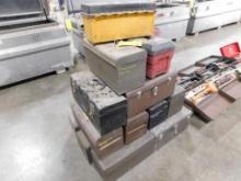 LOT: (16) Empty Tool Boxes