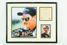 Dale Earnhardt Picture with a Small Letter