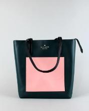 Kate Spade Daily Tote Colorblock Teal & Pink