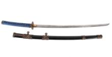 C. 1876 Japanese Samurai Gendaito Signed Katana
