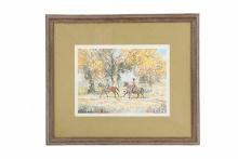 Signed Original Watercolour, Early Fall, 1972