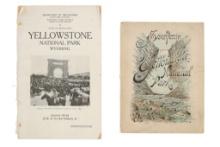 Vintage Yellowstone Park Booklets (2) 1893, 1925