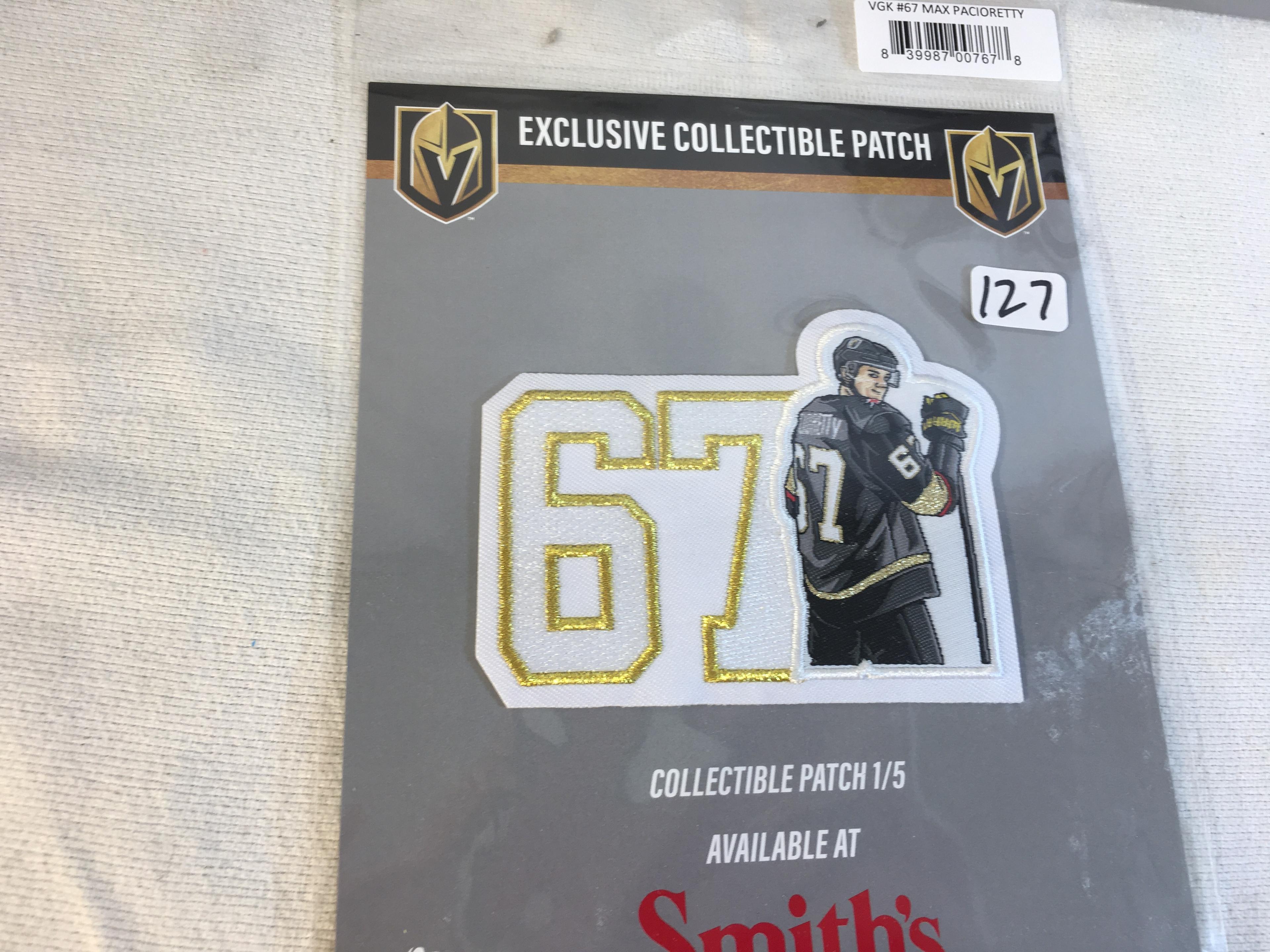 Lots Of New in Package Vegas Golden Knight Patch #67 - See Pictures