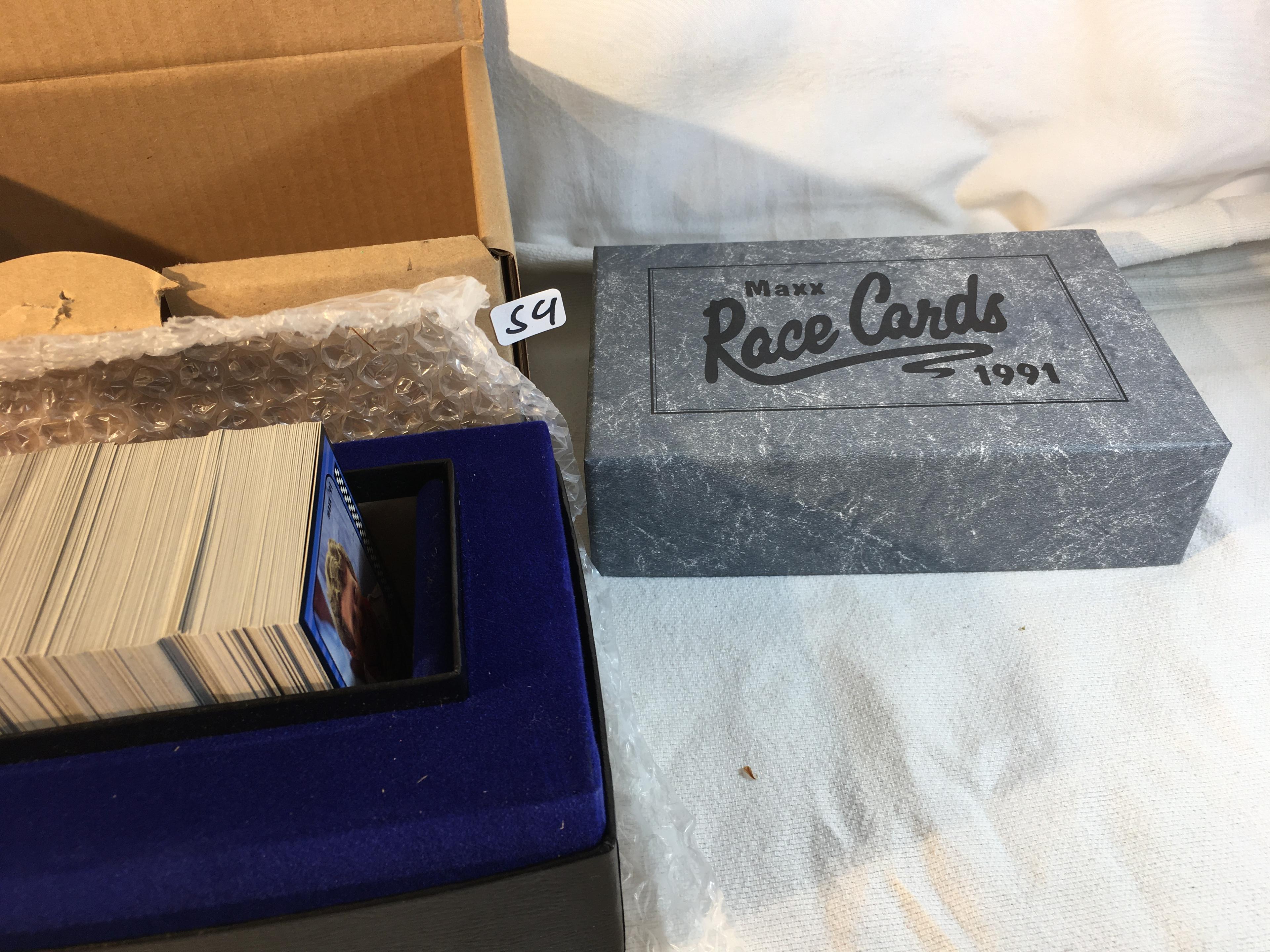 Collector 1991 Maxx Race Cards Box - See Pictures