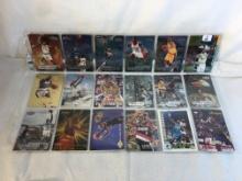 Lot of 18 Pcs Collector Modern NBA Basketball Sport Trading Assorted Cards and Players -See Photos