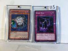 Lot of 2 Pcs Collector Modern YU-Gi-Oh Assorted Trading Game Cards - See Pictures