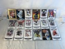 Lot of 18 Pcs Collector Modern NFL Football Sport Trading Assorted Cards & Players -See Pictures