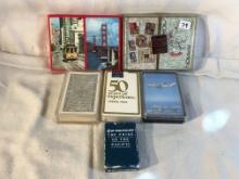 Lot of 6 Collector Assorted Playing Card Packs  -  See Pictures