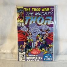 Collector Modern Marvel Comics The Thor War The mighty Thor Comic Book NO.439