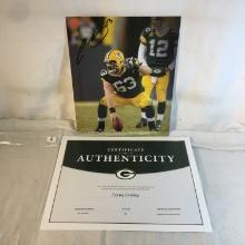 Collector Sport Picture 8x10" The Green Bay packers Signed Autographed by Corey Linsley W/COA