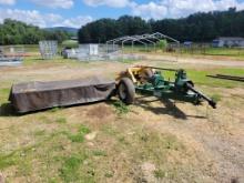 KMC 4760 HAY CADDY WITH A 6040 VERMEER 9' DISC MOWER, SN:1VR3060X2D3006240,
