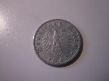 Foreign Coins: 1940 (WWII) Nazi  Germany 50 Pfennig