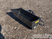 Unused 2024 Miva 24" Tilting Bucket to suit 1-3 Ton Mini Excavator, Pin Duameter 1"