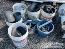 Misc Pipe Pieces in Buckets (7 of)