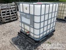 IBC Plastic/Poly Tank c/w Metal Pallet Cage