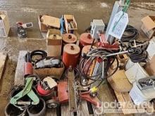 Misc Core Drill Parts and 6", 7", 8", 9" Cutters (Pallet of)
