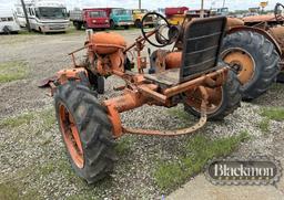 ALLIS CHALMERS B SALVAGE TRACTOR,