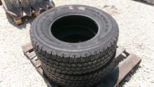 LOT OF TIRES,  (2) 275/70R 18 W/NO WHEELS, AS IS WHERE IS