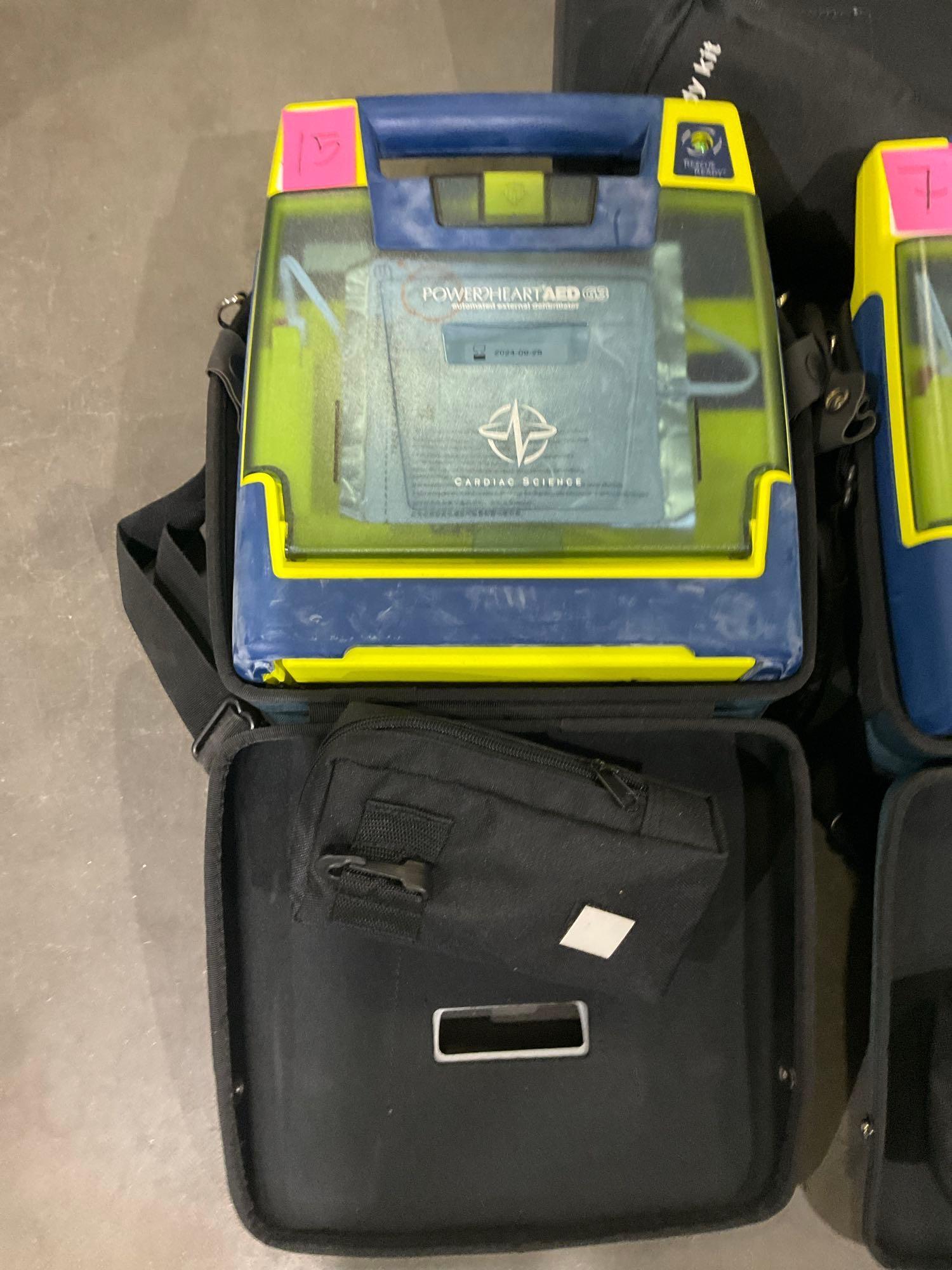 5 CARDIAC SCIENCE AUTOMATED EXTERNAL DEFIBRILLATORS