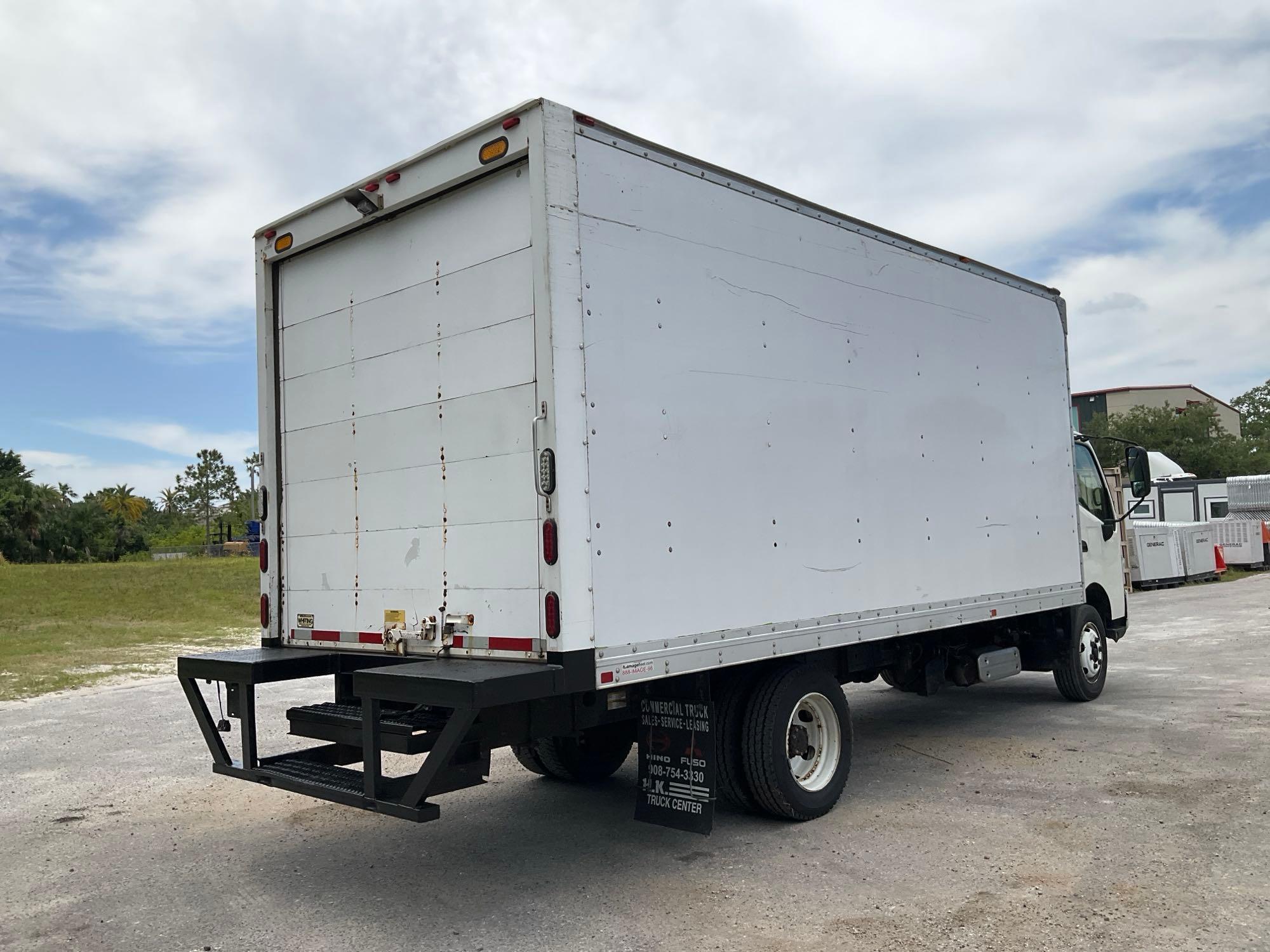 2017 ...HINO 740 BOX TRUCK, DIESEL , APPROX GVWR 17,950 LBS, BOX BODY APPROX 18FT, ETRACKS, BACK ...