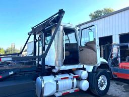 2006 MACK CV713 GRANITE ROLL OFF TRUCK, DIESEL, GVWR RECENTLY REPLACED TRANSMISSION / AC SYSTEM &...