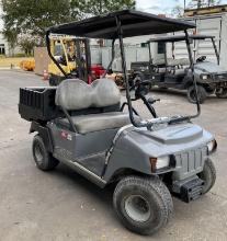 CLUB CAR CARRYALL 100 GOLF CART MODEL SZ, GAS POWERED, MANUAL DUMP BED,BILL OF SALE ONLY, RUNS AND
