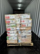 PALLET OF ELECTRICAL PANELS & BREAKER BOXES PLUS MORE MISC ELECTRICAL PARTS, UNKNOWN WORKING