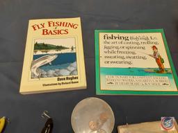 Vintage Fishing Lures, Vintage Garcia Mitchell 405 Fishing Reel, Vintage Fishing Books
